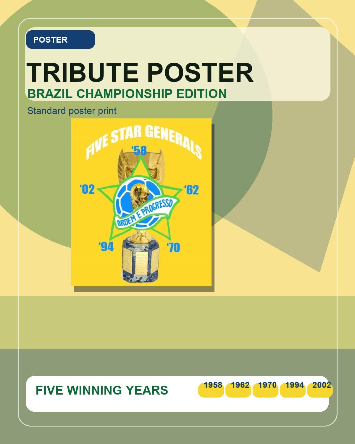Brazil Tribute Poster