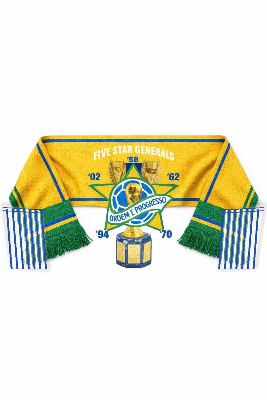 Five Star Generals Brazil Scarf