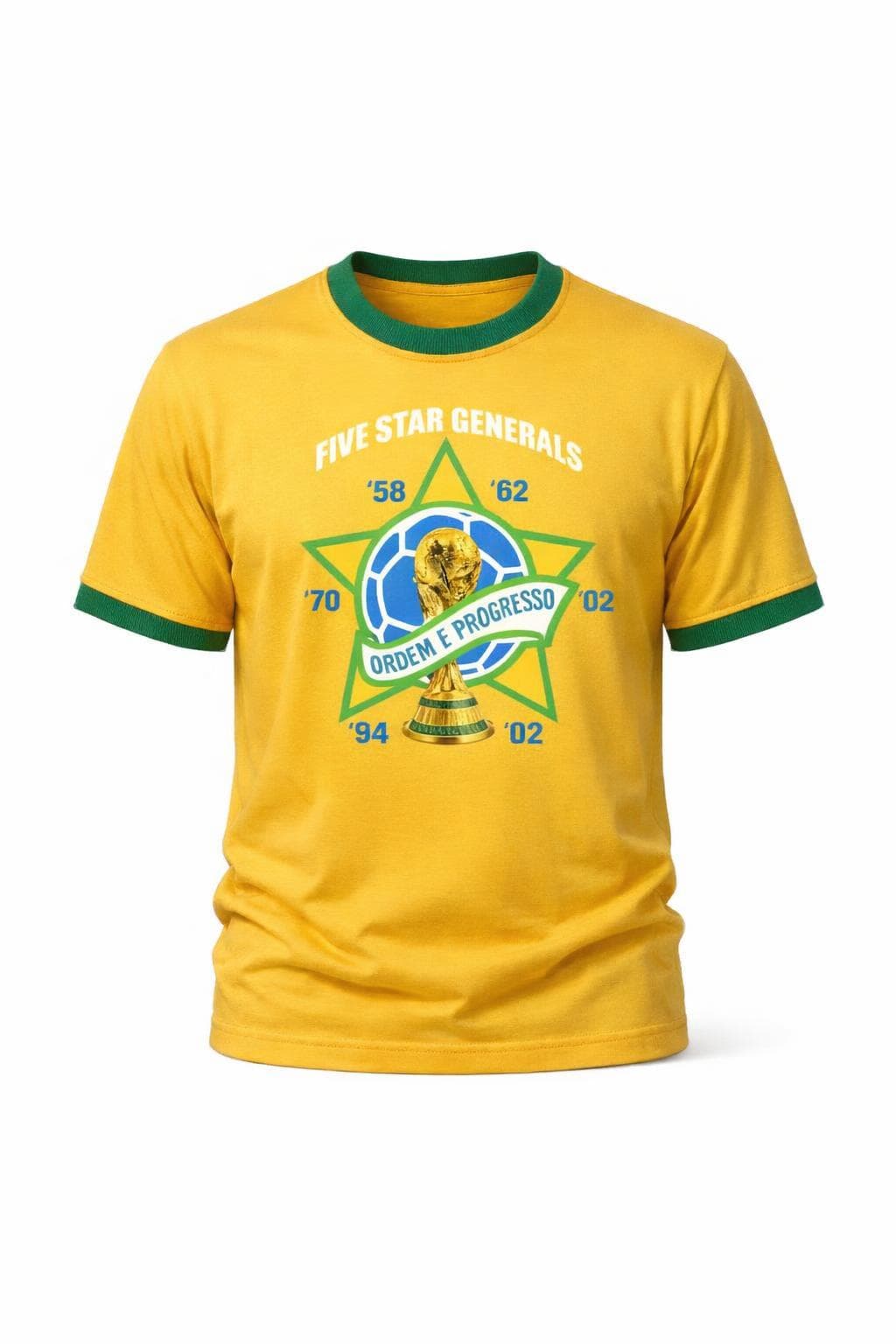 Five Star Generals Brazil Tee Shirt